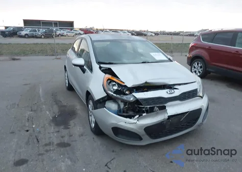 2013 Kia Rio Lx из США, поврежденный, VIN KNADM5A34D6300992